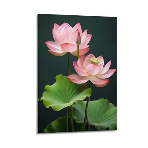 Poster zen Soul's Lotus Flower pour transformer une chambre triste en havre de paix