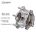 ECCPP 512292 x2 New Rear Wheel Bearing Hub Assembly for Nissan Altima, Maxima, Quest 02 03 04 05 06 07 08 09 4-Wheel ABS Models Left or Right 5 Lugs Wheel Hub Kit