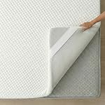 Topper Viscoelástico 135×190 cm – Grosor 8 cm | Fabricado en España | Alivia la Presión | Reduce la Tensión Corporal | 100 % Viscoelástica | Funda Transpirable Desenfundable y Lavable | CertiPUR