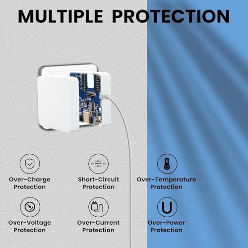 Image of Adapter for MacBook Pro (Retina Display, 11-inch & 13-inch) - A1425, A1435, A1465, A1502-60W T Shape, White Charger