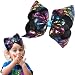 4 Pcs BIG 8 Inches Hair Bows For Girls Grosgrain Boutique Hair Bow Clips For Teens Kids Toddlers