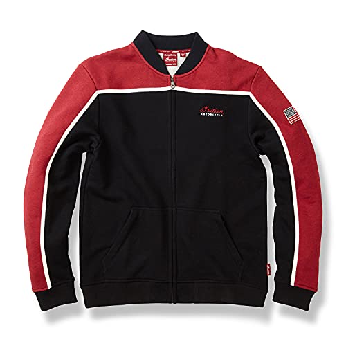 Indian Motorcycle Men's Zip Thru, Black - 5XL - 286164316