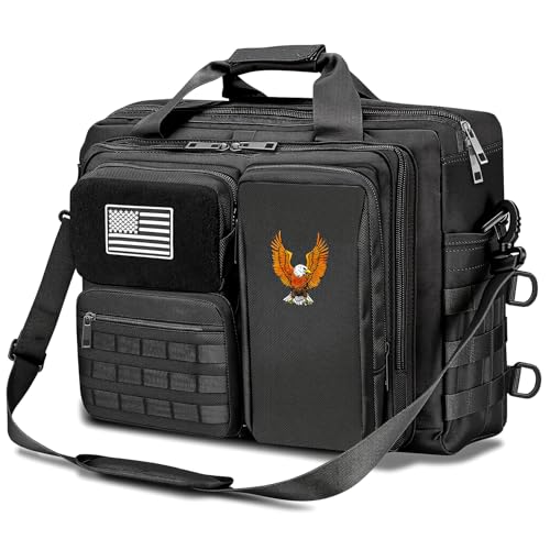 BYIECLD Dual-Size Tactical Laptop Bag