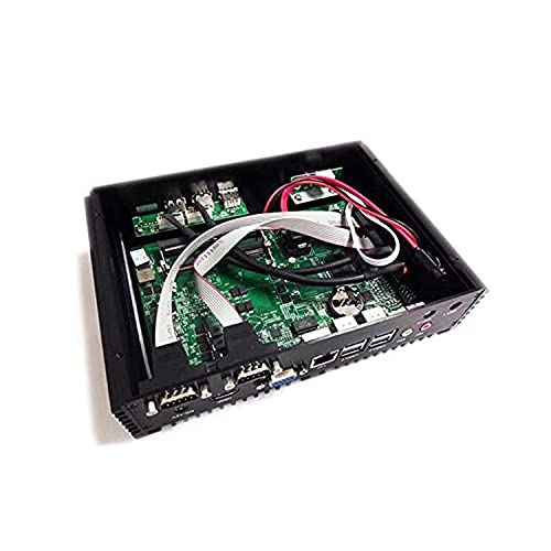 Image of KINGDEL Mini Business PC, Core i5-8250U 8th Gen CPU, 16G DDR4 RAM 1TB SSD, HD(4K@60Hz) Outputs 6xUSB 2xCOM, VGA Fanless Gaming Computer Support Two Screen