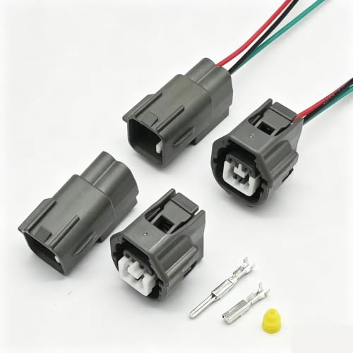 Conector coche de 3 pines hembra DJ7035YH impermeable para sistema eléctrico 3
