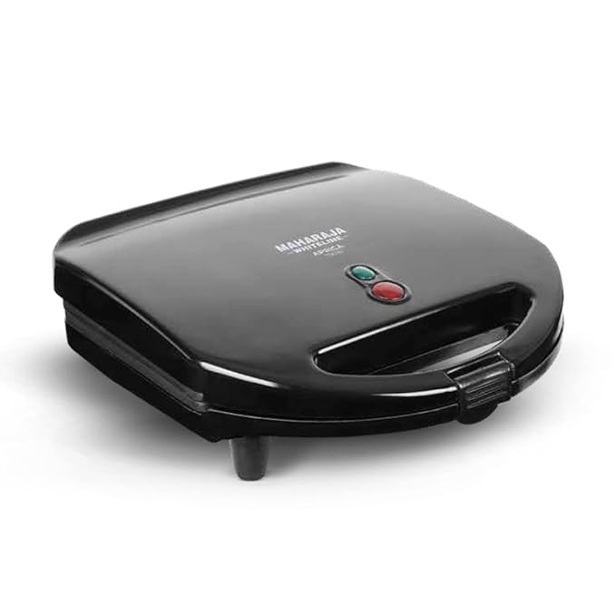 Maharaja Whiteline Aprica Grill Sandwich Maker – SM-205 (Black) at Rs. 1199