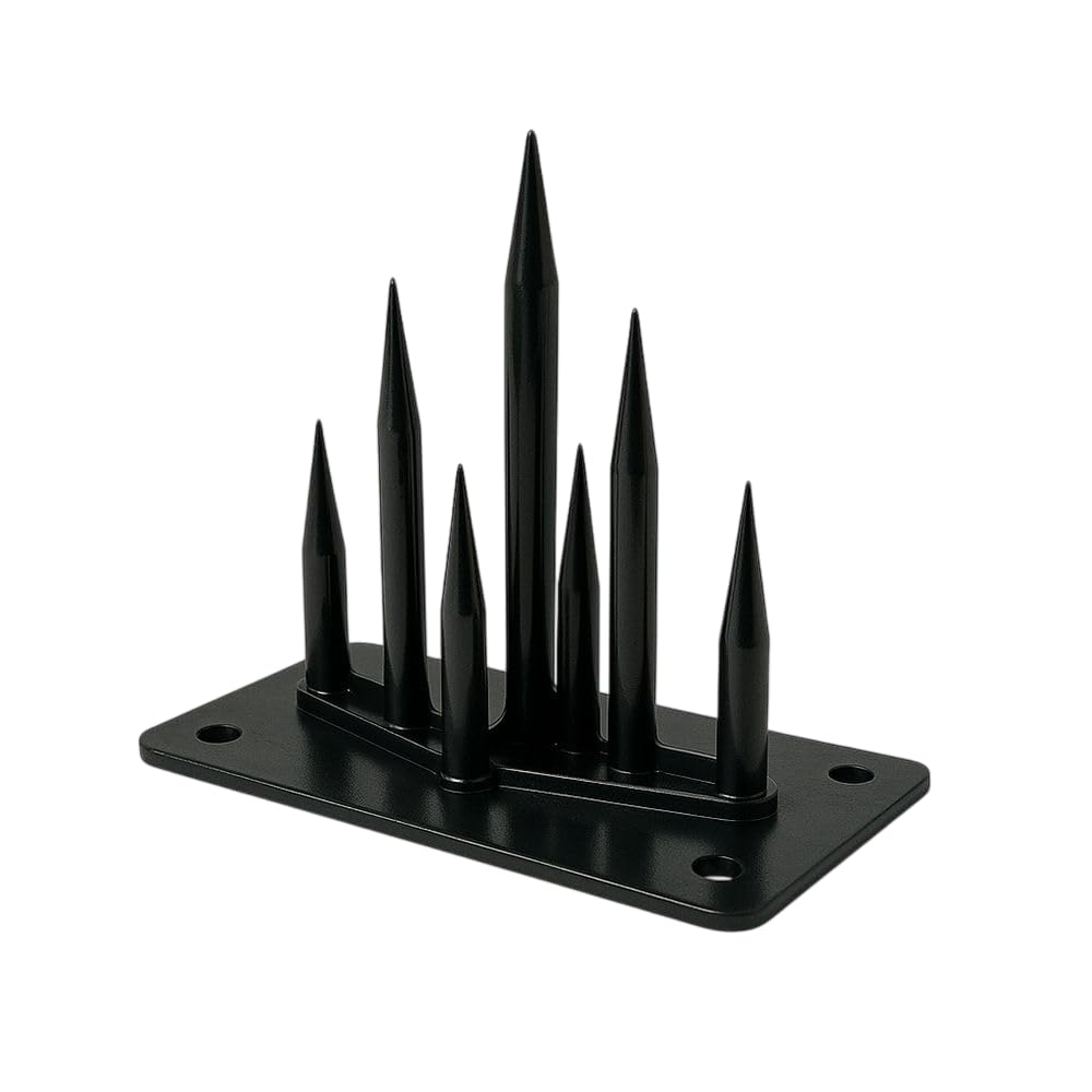 PetJoy Anti Bird Plastic Spikes for AC Balconies Window Home Protection from Pigeon Dog Monkey Crow Kabootar -Area Covers 5 FT - kabutar Control Scare Repellent Balcony Railing Pack of -5-picture-13