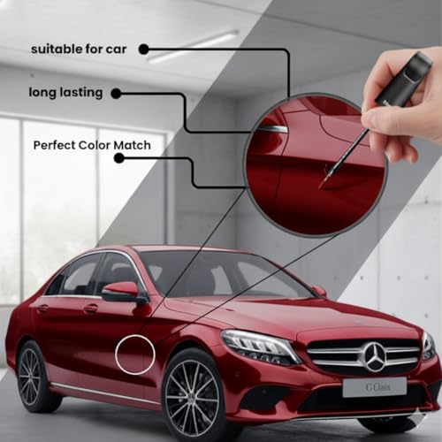 Image of Car Scratch Remover Touch Up Paint Pen Automotive Car Paint Pen Scratch Repair for Deep Scratches Special-Purpose (red)