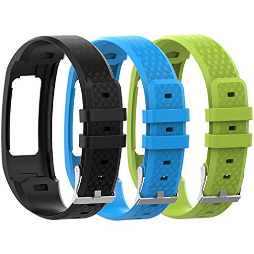 Image of QGHXO Band for Garmin Vivofit 1 / Vivofit2, Soft Silicone Replacement Watch Band Strap for Garmin Vivofit 1 / Vivofit 2 Activity Tracker, Small, Large, Ten Colors