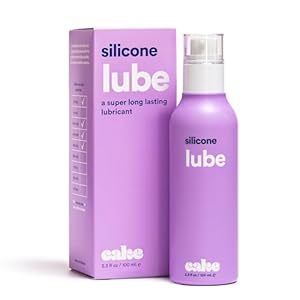 Hello Cake Silicone-Based Personal Lubricant – Hydrating, Long-Lasting, Non-Sticky, Ultra Slippery, Condom Compatible Lube for Men, Women, and Couples 3.3 fl oz
