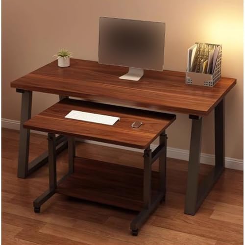 Table d'ordinateur mobile pour canapé petit bureau d'ordinateur ajustable pour chambre et salon - 4