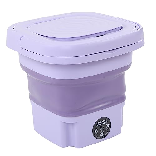 Máquina de Lavar Dobrável, Lavadora Portátil Higiênica de Baixo Ruído Mini Controle de um Botão 8L p