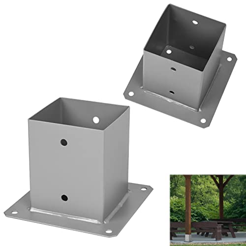 Dimensioni: 100 x 100 mm. Dimensioni della piastra di base: 165 x 165 mm. Altezza: 150 mm. Spessore della piastra di base: 2 mm. Numero di fori: 8. Diametro del foro: 10 mm. Set opzionale: 2 pezzi/4 pezzi.