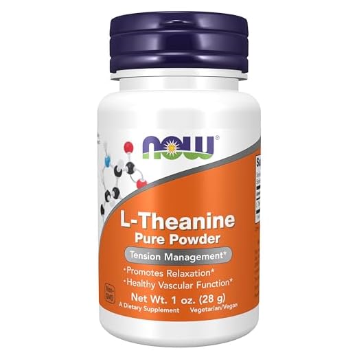 L-Theanin, renar pulver, 28 g (1 oz) – nu mat