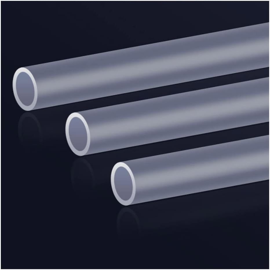 1PCS 5M Clear PVC Tubing Tube Plastic Hose Water Fish Auto Pipe, 8mm-19mm Transparent Pipe Rubber Aquarium Soft Tubing Hose (Size : 5M, Color : 10x15mm)