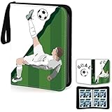Compatibilidad versátil: nuestro álbum para tarjetas es compatible con diferentes tamaños de tarjetas estándar y es adecuado para una amplia gama de artículos de colección y juegos. Ya sean tarjetas deportivas, cromos, tarjetas de béisbol, tarjetas de fútbol, tarjetas de crédito, MTG o Yu-Gi-Oh!, este álbum para tarjetas es la elección ideal para tu colección.