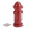 Phaxth 16.5" H Metal Fire Hydrant for Dogs to Pee On, Vintage Dog Fire Hydrant Pee Post for Outdoor Decor
