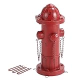 Phaxth 16.5" H Metal Fire Hydrant for Dogs to Pee On, Vintage Dog Fire Hydrant Pee Post for Outdoor Decor