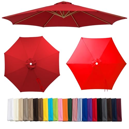 �K�[�f���p���\�� �ւ��z 6�{��/8�{���Ή�, �����p �P�z �Ռ� �f�M 200cm 210cm 270cm 300cm, �K�[�f���p���\�� �ւ��z �P�z�̂� ���g�݂Ȃ� ���t�����ȒP �h�����Ƒώ��O����(Red,8-RIBS-11.5FT/3.50m)