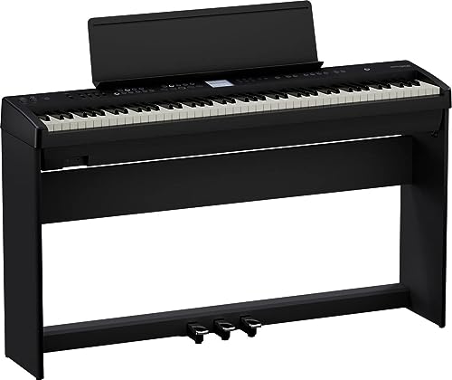 Roland AUS-FP-E50-COMBO-PRO Fp-E50 88-Key Digital Piano - Black Bundle With Roland Ksfe-50 Stand thumb #1