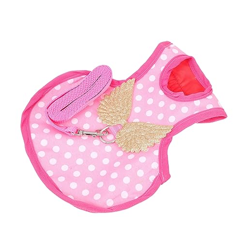 ERINGOGO Adjustable Chicken Harness Vest with Leash for Hens and Roosters Durable Design for Autumn Winter Chicken Accessory for Outdoor Training and Themed Parties