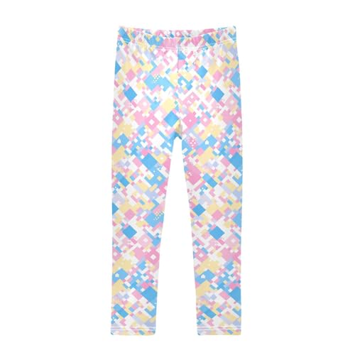 KLL Baseball Pattern Toddler Girls' Legging Fashion Full Length Activewear Gym