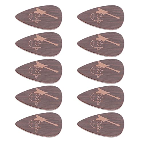 Médiators de guitare, médiator en celluloïd de couleur bois durable léger pour un cadeau pour l’apprentissage de la… - Les Beatles, Paul McCartney, John Lennon, RIngo Starr, George Harrison Médiators de guitare, médiator en celluloïd de couleur bois durable léger pour un cadeau pour l'apprentissage de la…