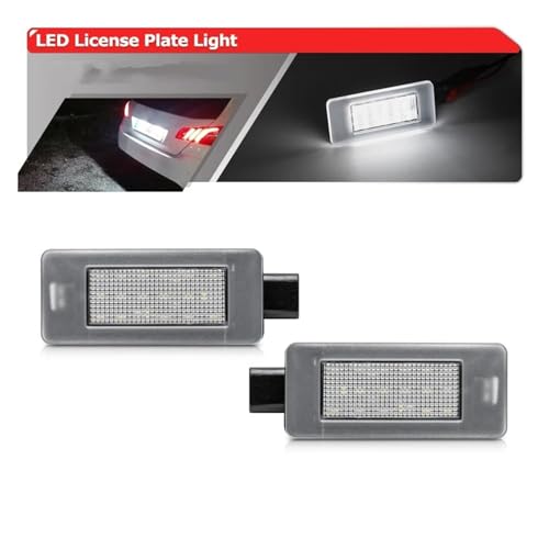 Luces LED traseras para matrícula coche Peugeot 2008 Hatchback SW 2