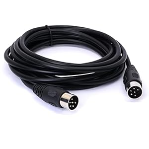 MIDI DIN 6-pins kabel mannelijk naar mannelijk DIN plug instrument converter adapter Midi 6pin audiokabel voor microfoon…