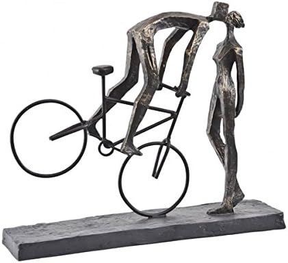 Kissing On A Bike Sculpture | Couple Sculpture | Love Sculpture