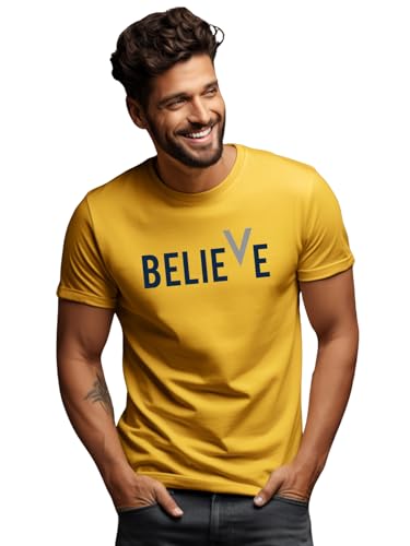 Image of ADRO Men Cotton Regular Printed Tshirt