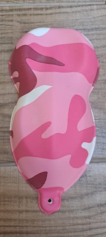Pellicola Cubicatura Idrografia Hydrographics Hydrodipping Attivatore Activator Kit mimetico camo Woodland rosa. Dimensioni: Larghezza: 90 cm. Lunghezza: 220 cm (HCA-143)