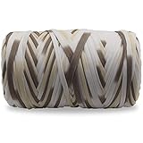 T-Shirt Yarn 160 Yards Knitting Yarn Fabric Crochet Cloth Colorful Tshirt Yarn for Crocheting Beginners DIY Hand Craft Bag Blanket Cushion Projects