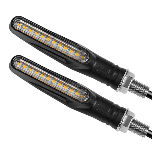 Feu stop motocyclette clignotants LED moto 12V dynamique étanche pour feux arrière