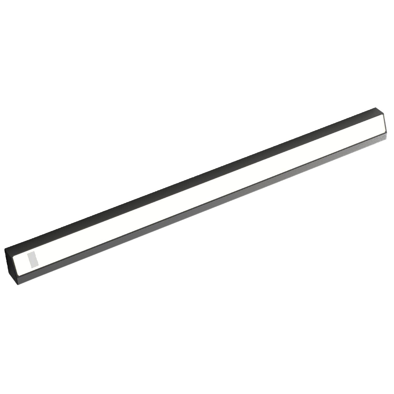 L&S Lugano Unterbauleuchte 900mm - LED DualColor 3000K/4000K, Küchenleuchte mit IR-Schalter, schwarz