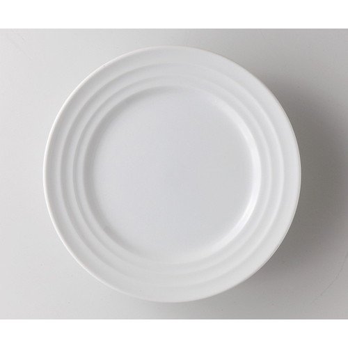 Plato Linea 11, 28.5 x 2.8 cm, Cerámica Blanca miniatura 1