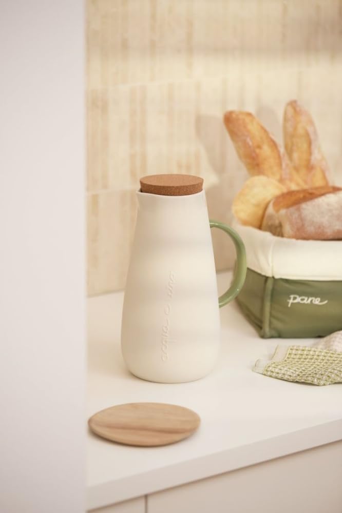 räder Krug „Acqua e vino“ – Karaffe aus Steinzeug – Cucina Italiana Kollektion