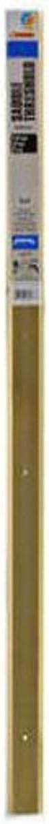 Frost King SN175 Flat Top Interior Saddle Threshold 1-3/4" x 36", Satin Nickel