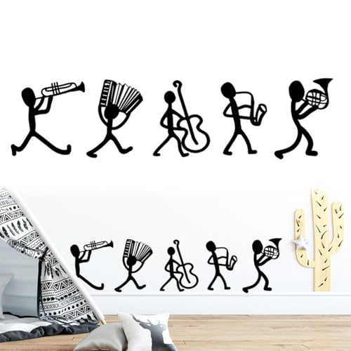 Adhesivo de pared con patrón de rayas negras negras para la sala de estar del hogar adhesivo de pared del dormitorio,Adhesivo de pared para decoración de habitación, sala de estar decoración del hogar