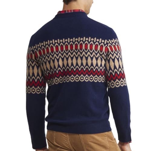vineyard vines Men's Heritage Fairisle Crew2
