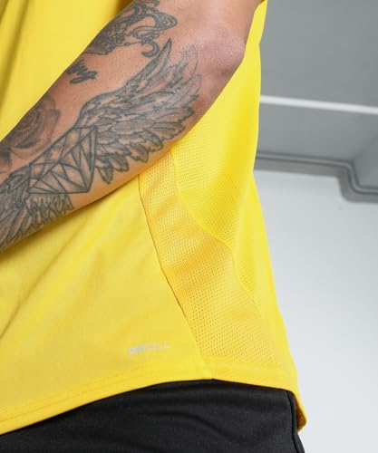 Image of Puma Men Polyester Solid Regular Fit T-Shirt