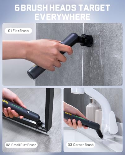 Fanttik G9 Nano Electric Spin Scrubber & Fanttik A10 Pro 2-in-1 Digital Laser Tape Measure with HD IPS Color Display