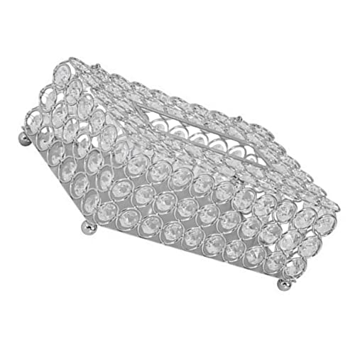 SOLUSTRE 1Pc Chic Desktop Tissue Box Holder Elegant Decorative Tissue Holder for Kitchen Office Home and Vehicles Tissue Storage