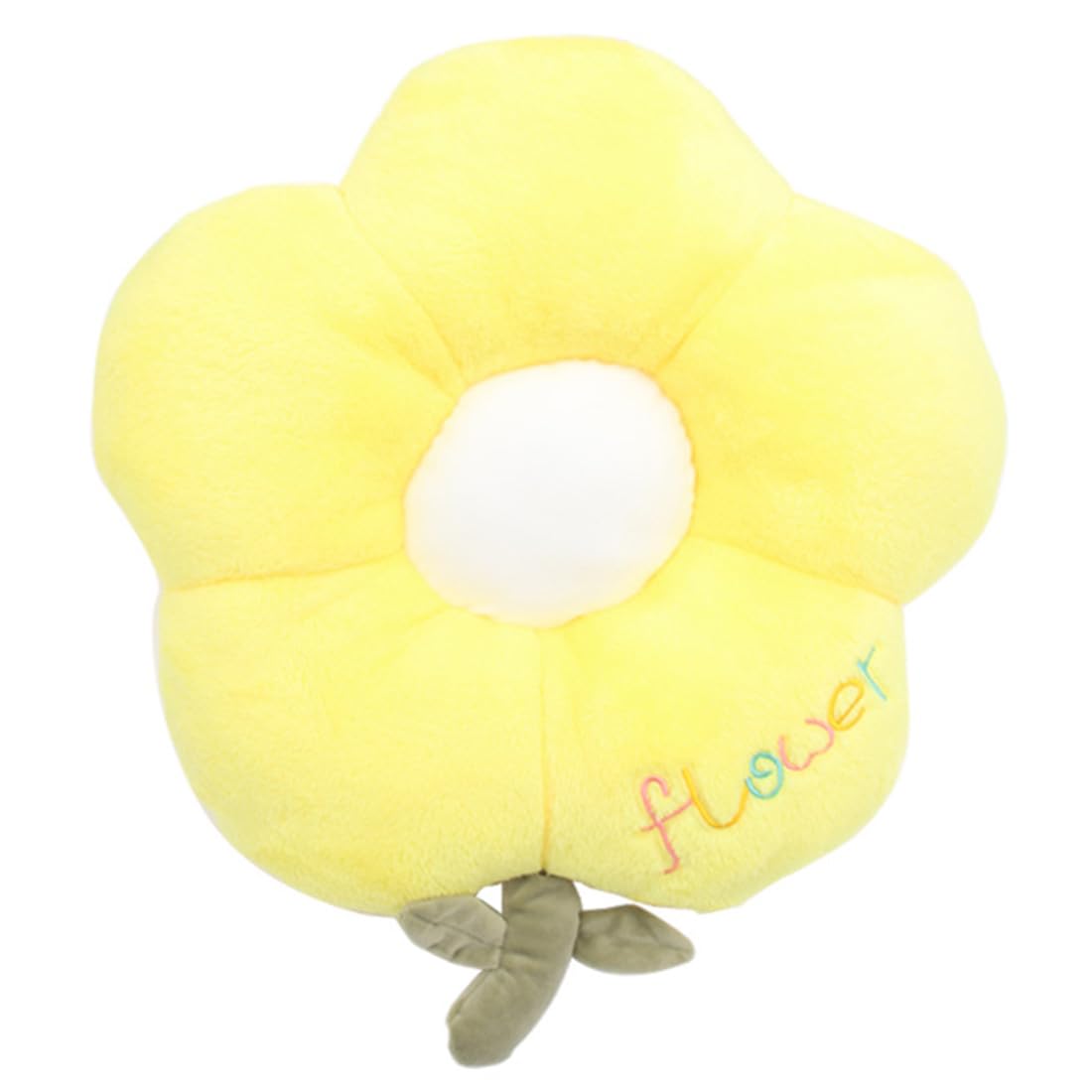 VHJdtE Seat Cushion, Cartoon Cute Flower|Soft Cozy Petal-Shaped Chair Pad For Sitting|Comfy Back Cushion For Office(B-yellow-45x45x9cm(17.7x17.7x3.5in))