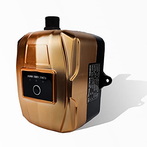 ZYIY 150W 24V Bomba De Refuerzo De PresióN Con EnergíA Solar DC ElevacióN 25m Flujo 2300 Litros Por Hora Bomba De Refuerzo De PresióN Inteligente Salida De ½" Con Interruptor De Flujo De Agua 4,6A