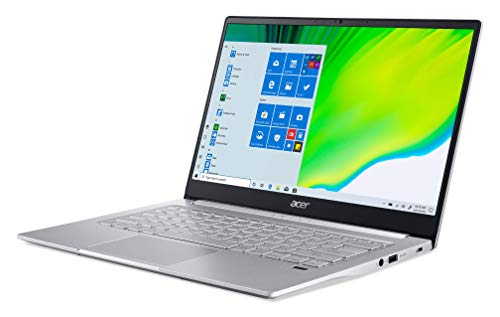 Image of Acer Swift 3 AMD Ryzen 5 4500U 14 inches Display Ultra Thin and Light Laptop (8GB Ram /512GB SSD /Windows 10, Home /Radeon Graphics /Pure Silver /1.2kgs), SF314-42