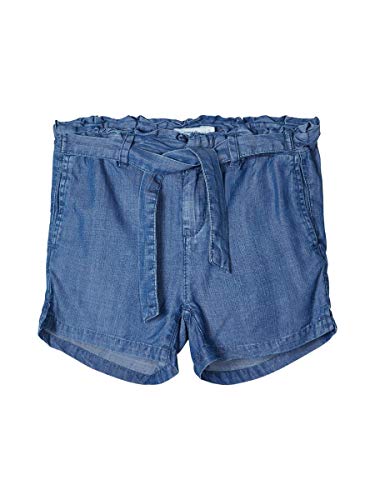 NAME IT Nkfrandi Dnmtakaren 2301 Shorts Noos Pantalones Cortos, Denim Azul Medio, 110 para Niñas