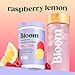 Bloom Nutrition Creatine Monohydrate Powder, 5g Micronized Creatine per Serving, Supports Muscle Recovery, Strength, Endurance, Pre or Post Workout, Gluten Free, Non GMO, Raspberry Lemon, 40 SVG, 9 oz