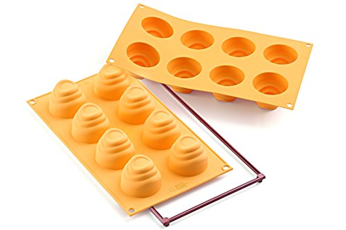 SF113 Molde de Silicona Flu, Color Amarillo