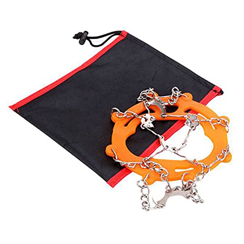 Smala Crampons Ice Traction Cleats Anti Safe Protect For Walking Jogging Climbing Hiking On Snow Unisex Microspikes #TOP4